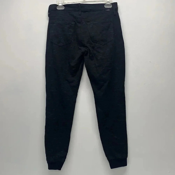 Mother The Trainer Pant Star Attraction Pants French Kissing Pleated Black 28 - Picture 8 of 14